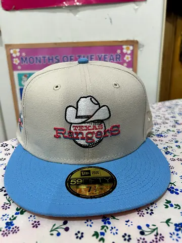 New Era Texas Rangers 40th Anniversary (Iced Lava Edition) 59Fifty fitted hat