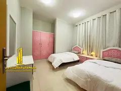 Luxurious two-bedroom apartment with a living room, fully furnished with brand new, high-end furnitu