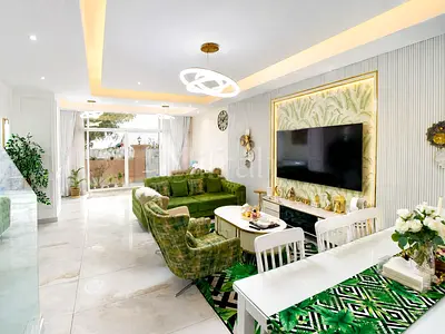 Elegant 3BR + Maid | Fully Furnished | Spacious Lawn