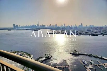 Full Creek and Burj View | Rented | High Floor