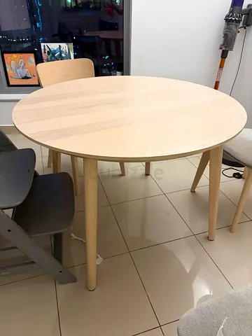 Ikea Lisboa Round dinner table