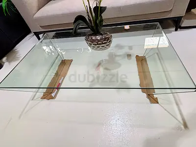 Modern All-Glass Coffee Table