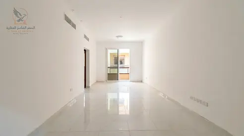 Two-bedroom apartment for annual rent in Al Tallah, Ajman. First occupancy. Practical design suitable for families seeking a new apartment