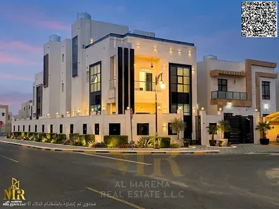 Modern Corner Villa with Roof and Spacious Yard in Al Zahia, Ajman | 100% Freehold Ownership Next to Al Safeer Mall, 4 Master Bedrooms, Near Exit E311