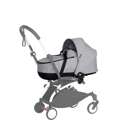 Light grey carrycot/bassinet for YOYO stroller - good condition.