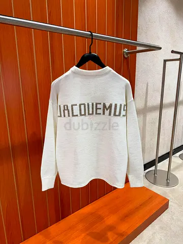 Jacquemus white knit sweater