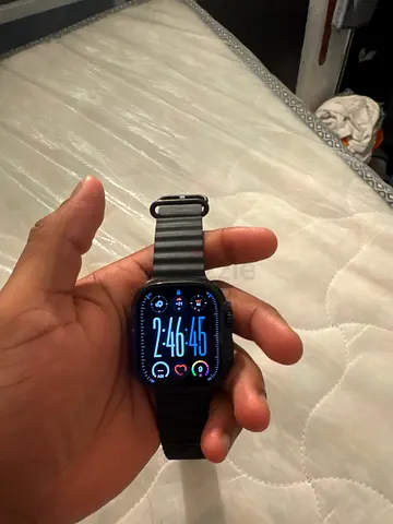 Apple Watch Series (used) with black sport band - good condition