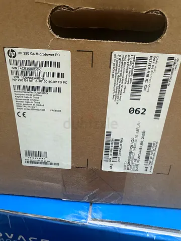 HP 290 G4 Microtower PC Core i3 4GB 1TB