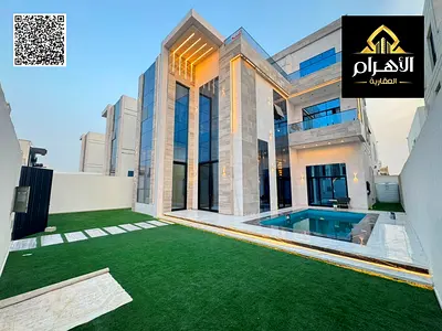 The villa includes registration fees, electricity, water, elevator, and furniture. This villa features six spacious bedrooms, large living rooms and r