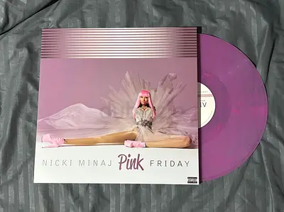 Nicki Minaj - Pink Friday 3LP Anniversary Edition (Pink Marble Vinyl)