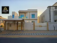 Villa for resale in Al Zahia area, consisting of 3 bedrooms, a living room, a majlis, and a maid's r