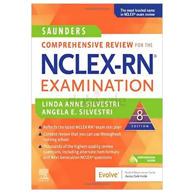 Saunders Comprehensive Review For The NCLEX-RN Examination Paperback English