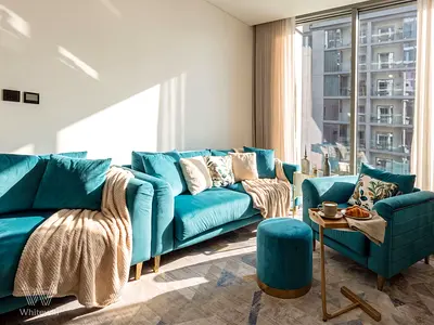 Fully Furnished | Vacant | Community View | 1BR + Study