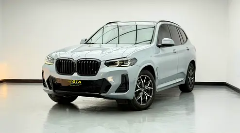 2022 BMW X3 xDrive30i M-Sport, 2027 BMW Warranty, Excellent Condition, GCC