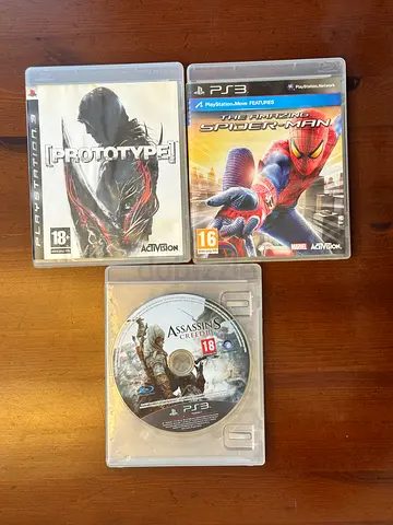 PS 3 with games