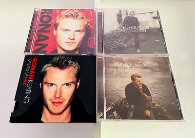 4 Ronan Keating Music CD’s
