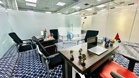 BEST OFFER IN 1 YEAR | FURNISHED OFFICE WITH EJARI | DEWA CHILLER WIFI FREE