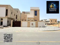 Corner villa for sale in Al Bahia | 4 master bedrooms | Includes registration and ownership fees, fr