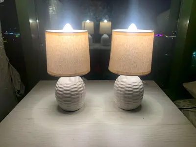 Pair of Ceramic Table Lamp