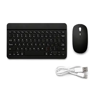 Wireless Bluetooth Keyboard & Mouse Set – Black