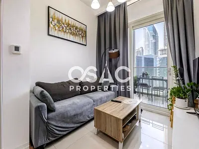 Fully Furnished 1BR | Mid Floor | Spacious Balcony