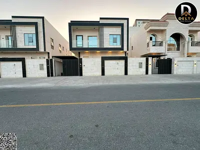 فيلا مودرن للبيع طابقين مع روف مع رسوم التسجيل والتمليك
