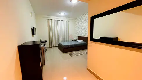 Fully furnished room available for executive couple or one bachelor in al Khail gate 2