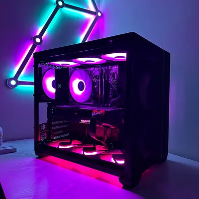 Black I7 11700F RTX 3070 Gaming PC