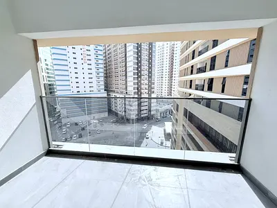 3 Bedroom Apartment for Annual Rent in Al Majaz 3, Sharjah | Brand-New Tower | First Tenant | Maid's Room | Balcony | 2 Parking Spaces | Gym & Pool |