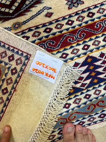Traditional Middle Eastern Rug 300x200 cm , tribal/vintage Sherwan handmade carpet ,100% wool
