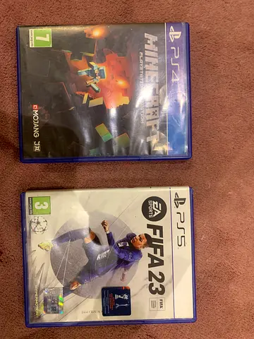 Ps4,ps5 kids bundle Fifa 23 X Minecraft
