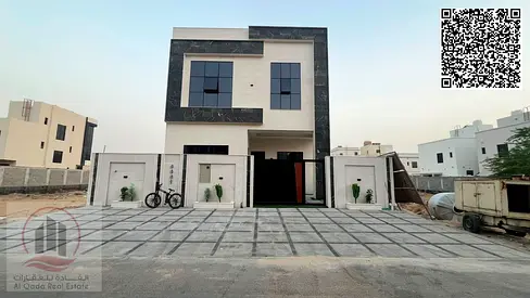 للبيع بمنطقة الياسمين | مودرن فيلا 5 غرف ومجلس وصالة وروف بسعر شامل الكهرباء والمكيفات