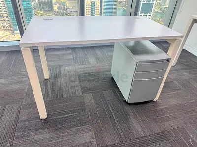OFFICE TABLE WITH DRAWER IN BULK PIECES(120x65x75h cm)