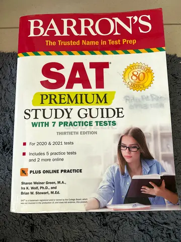 Barron’s SAT PREMIUM STUDY GUIDE 13th edition
