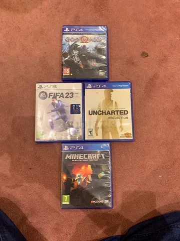 Quad Bundle ps4,5 GAMES CS