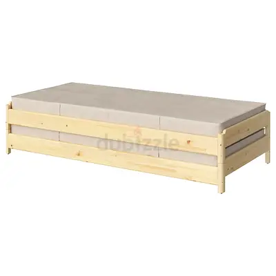 IKEA utaker stackable bed with 2 mattresses