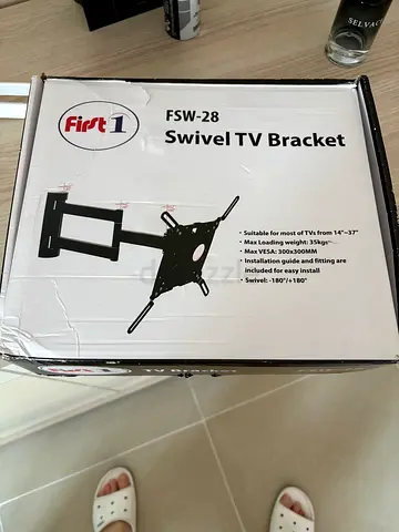 First1 FSW-28 Swivel TV Bracket Mount (New in Box)