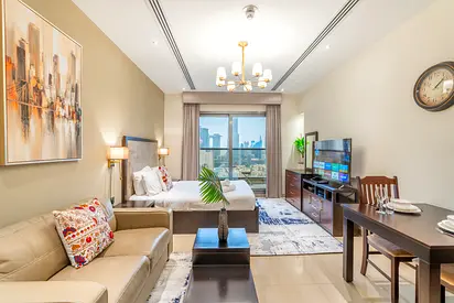Uninterrupted Burj Khalifa View | HIgh Floor | 03 month exlusive rate