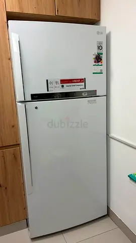 LG White Top-Freezer Refrigerator - Good Condition