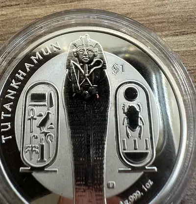 2024 Sierra Leone - Tomb of Tutankhamen 1oz Premium Silver