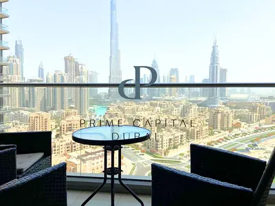 Burj Khalifa View | Unfurnished 2BR | Available 4th Sept