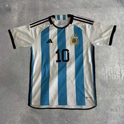 Messi Argentina World Cup 2022 Adidas Shirt Size Medium
