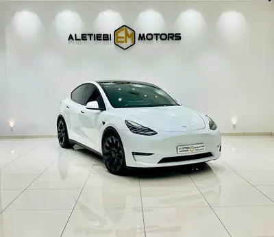 TESLA Y DUAL MOTOR MODEL : 2023 K M : 10, 000 GCC SPECS UNDER WARRANTY AND SERVICE