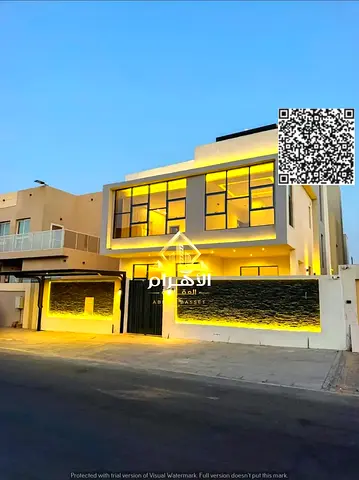 Dream villa in Al Zahia – Ajman | 5 master bedrooms | Ground + First + Roof | Luxurious design and