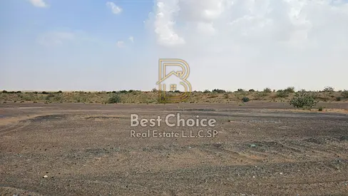 أرض صناعية 10 آلاف قدم بموقع مميز قرب الإمارات العابر