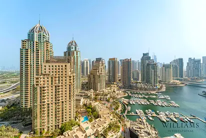 SPACIOUS BALCONY | OPEN MARINA VIEWS | HIGH FLOOR