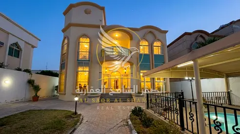 Luxury Independent Villa with a Private Swimming Pool, Private Garden, Large Terrace with an Open View, Master Maid’s Room, and Built-in Wardrobes