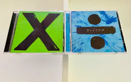2 Ed Sheeran Music CD’s