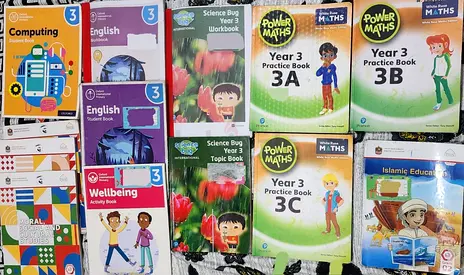 Year 3 books westminister School Dubai