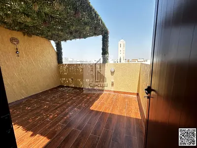 Villa for annual rent in Al Zahiyah, Ajman. In a prime, quiet location, ideal for families seeking comfort and stability.